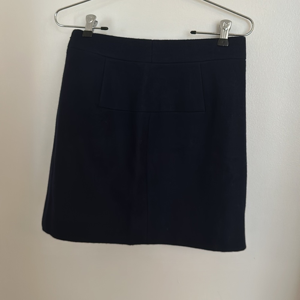 J crew -Dark blue skirt